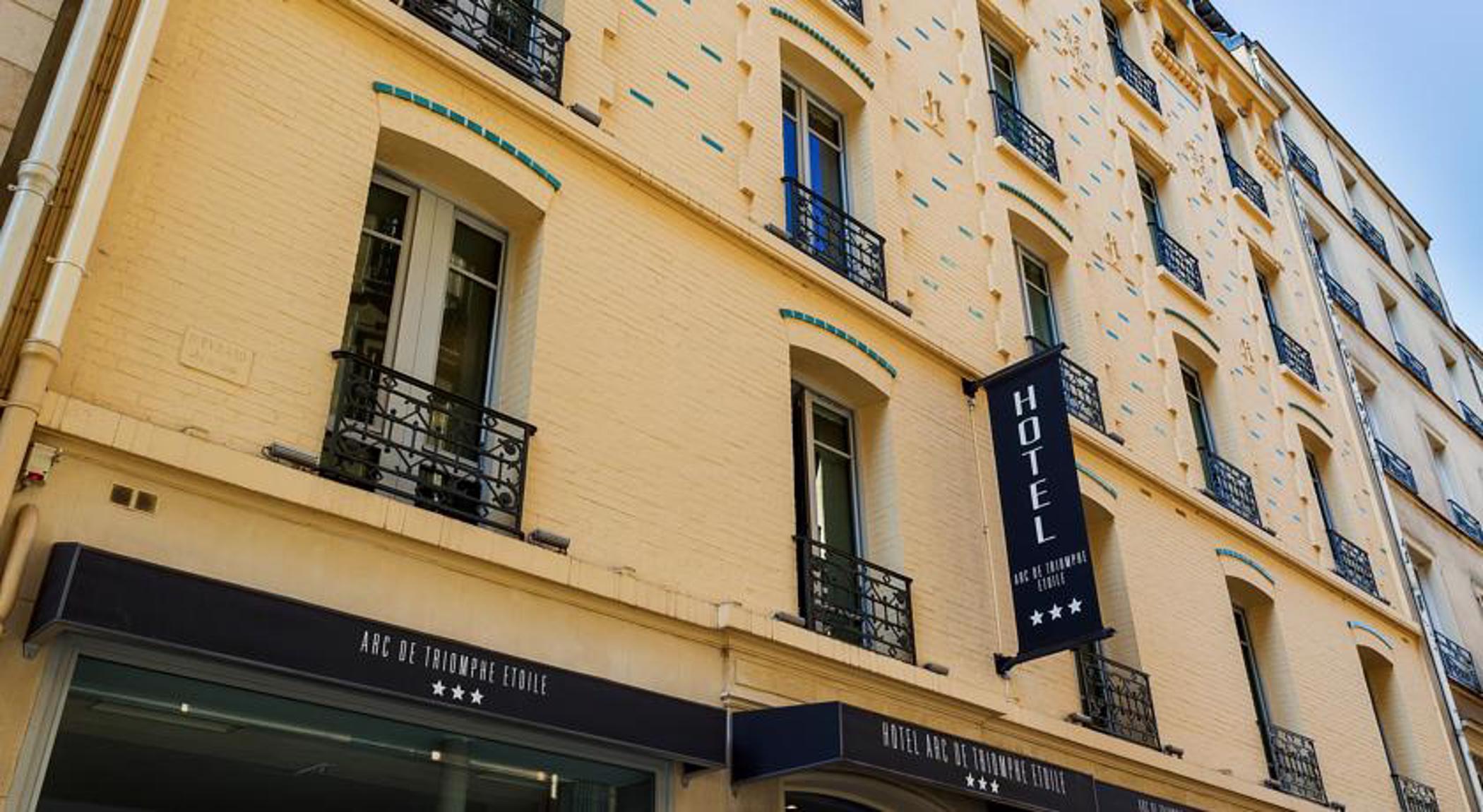 Arc De Triomphe Etoile Hotel Paris Bagian luar foto
